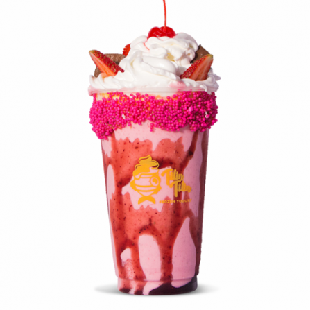 Malteada Frutos Rojos