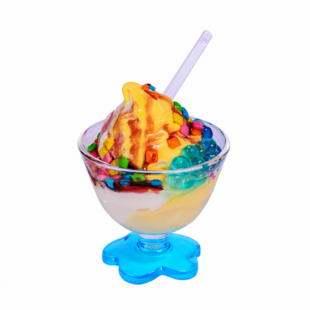 Vaso de helado sencillo